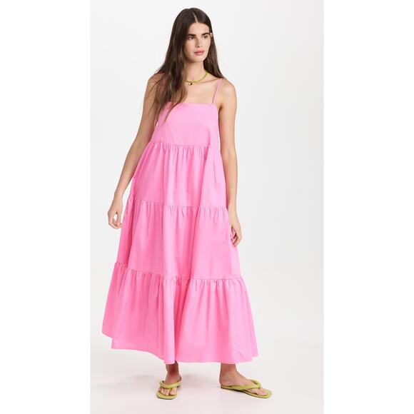 Charlie Holiday Isabella Maxi Dress Pink - Picture 4 of 13